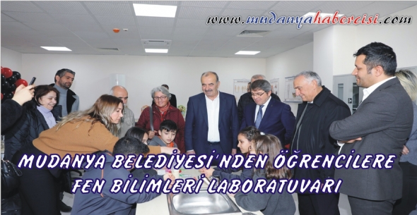 MUDANYA BELEDYESݒNDEN RENCLERE FEN BLMLER LABORATUVARI